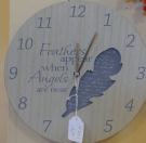 horloge plume