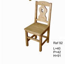 chaise Chamonix 92