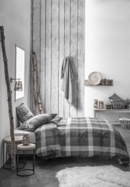 housse de couette gris
