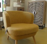 fauteuil jaune