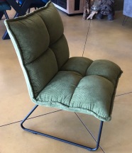 fauteuil vert